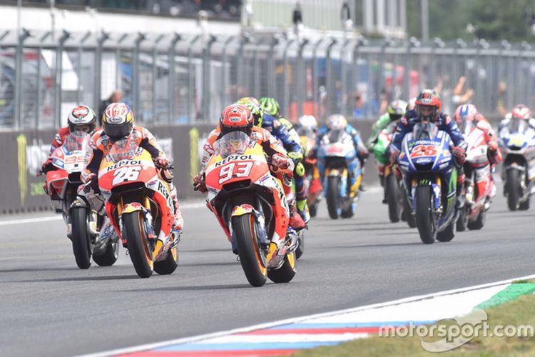 Marquez di posisi pole GP Ceko.