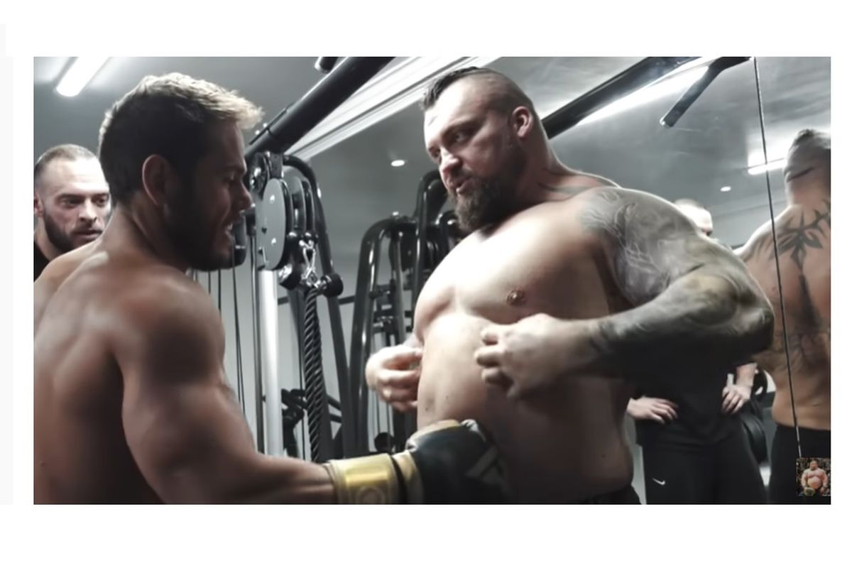 Mantan pemegang gelar World's Strongest Man Eddie Hall menantang Ross Edgley adalah atlet ultra endurance dan disebut-sebut sebagai pria terkuat di Inggris.  