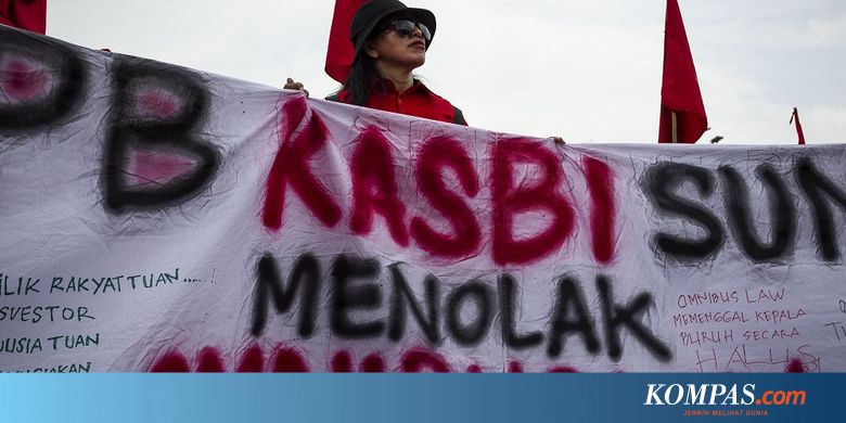 Senin Pekan Depan, Buruh Gelar Demo Tolak RUU Omnibus Law ...