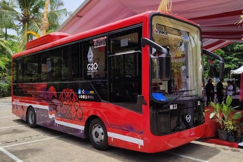 30 Bus Listrik Kolaborasi Kampus dan Industri Dukung Operasional KTT G20 di Bali