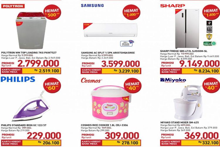 Katalog promo Transmart periode 19-23 November 2021.