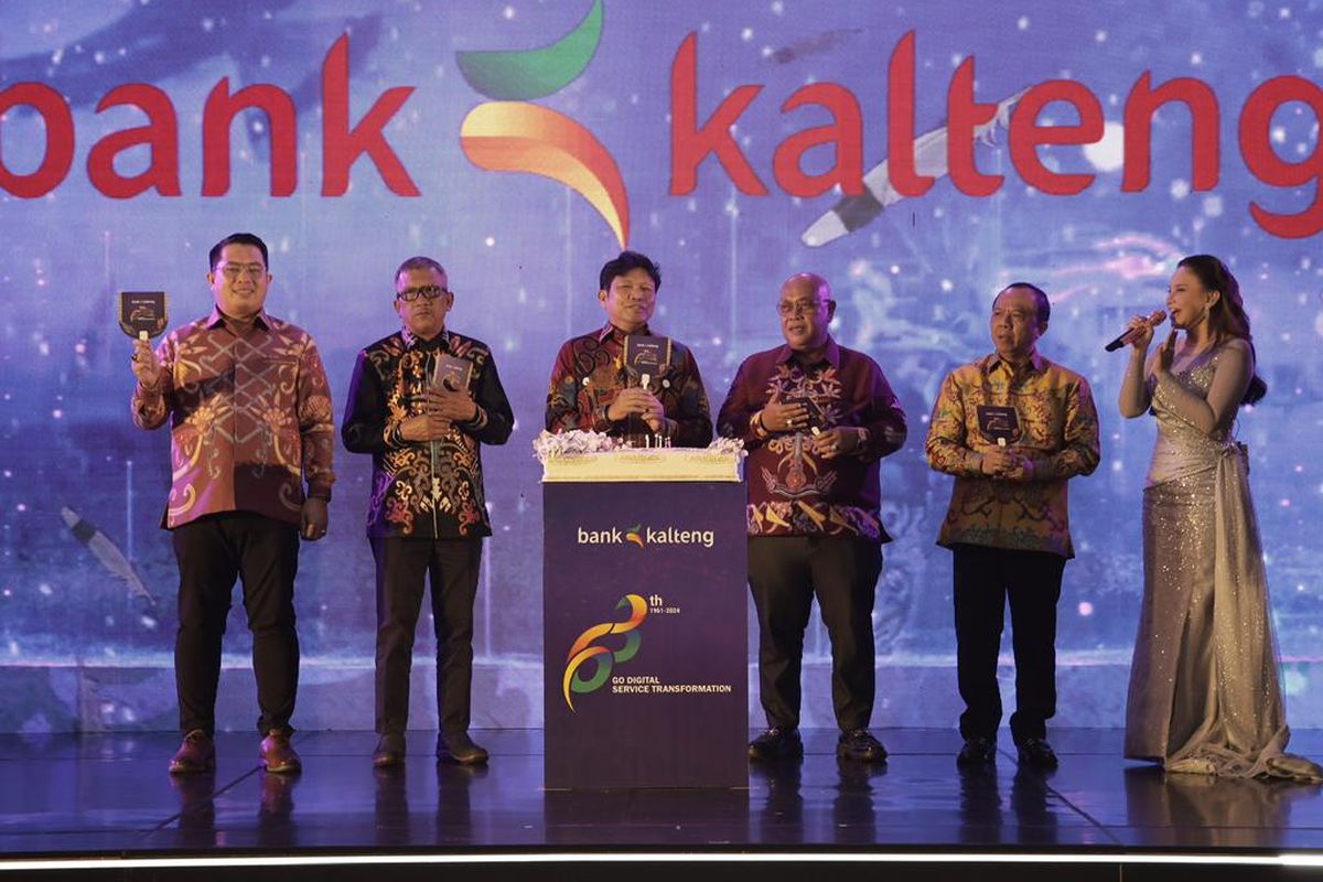 HUT Ke-63, Bank Kalteng Kenalkan Logo Baru dan Pacu Layanan Digital