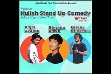 Adjis Doaibu hingga Bintang Emon Siap Bongkar Cara Cepat Bikin Materi Stand Up Comedy