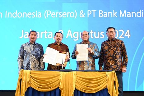 Tingkatkan Kualitas Infrastruktur, Bank Mandiri Perkuat Kemitraan dengan Pelindo