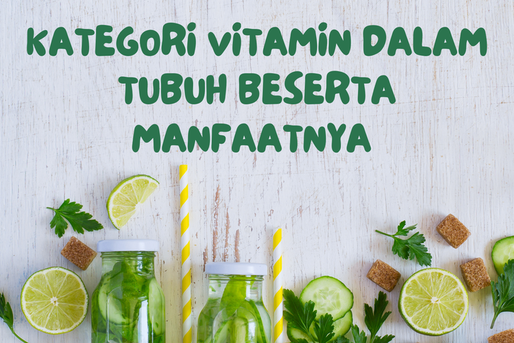 Ilustrasi vitamin dalam tubuh