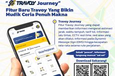 Tak Perlu Khawatir Mudik Lewat Jalan Tol, Kini Ada Fitur "Travoy Journey"