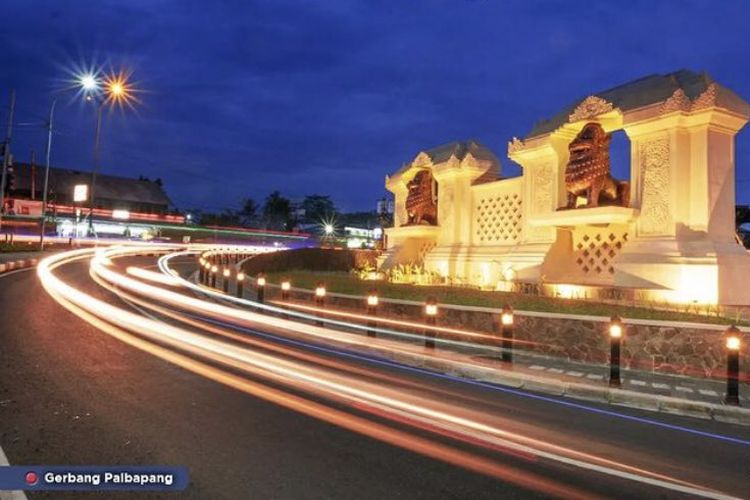 Gerbang Palbapang di Kawasan Borobudur.