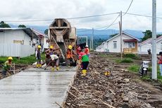 Kejar Target, Infrastruktur Penunjang Huntara dan Huntap Korban Semeru Mulai Digarap