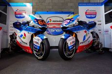 Livery Motor Pertamina Mandalika SAG Team Lebih Simpel