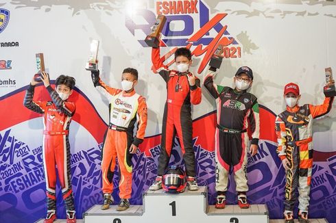 Runner-up Seri 4 Kejurnas Gokart Jadi Modal Qarrar Firhand ke Italia