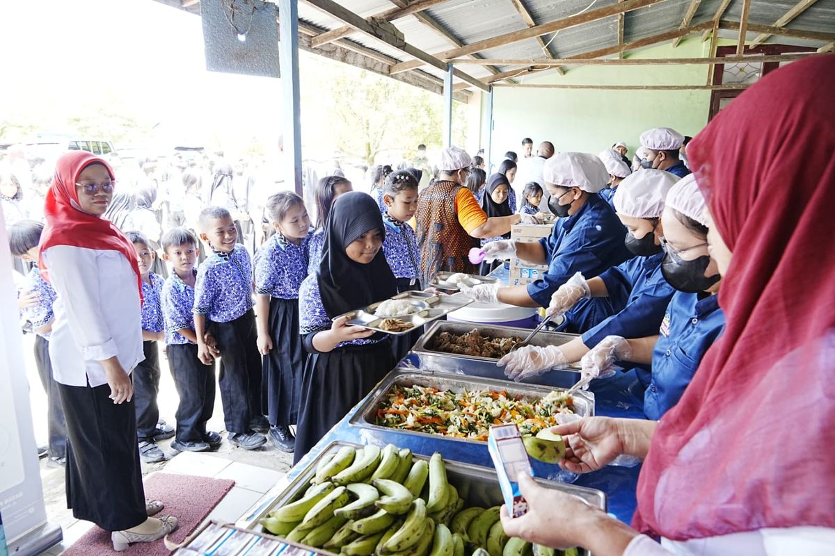 Nunukan Jadi Lokasi Uji Coba Makan Bergizi Gratis, Rp 20.000 Per Porsi