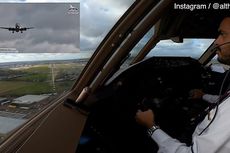 Konten Pendaratan Pesawat Lawan Badai Eunice Jadi Viral, Pilot Ungkap Kondisi Kokpit Saat Itu
