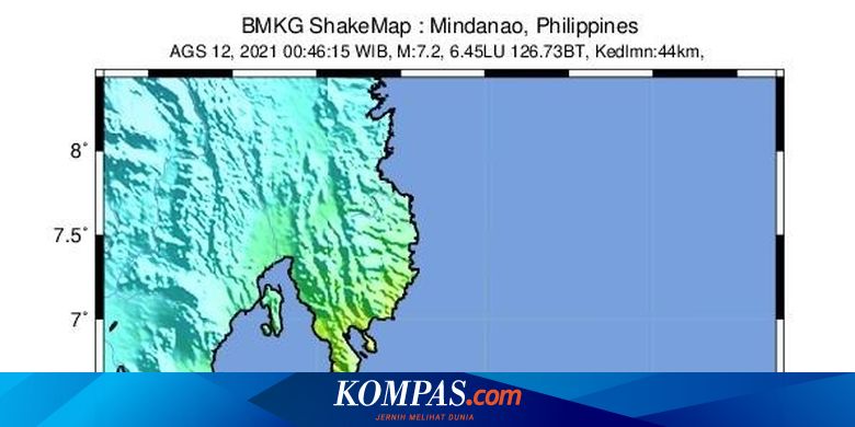 Sejarah Gempa Filipina di Zona Megathrust yang Guncangan hingga Indonesia - Vimarsana News