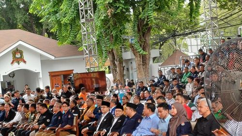 3 Paslon Capres-Cawapres dan 18 Parpol Deklarasikan Kampanye Damai di KPU