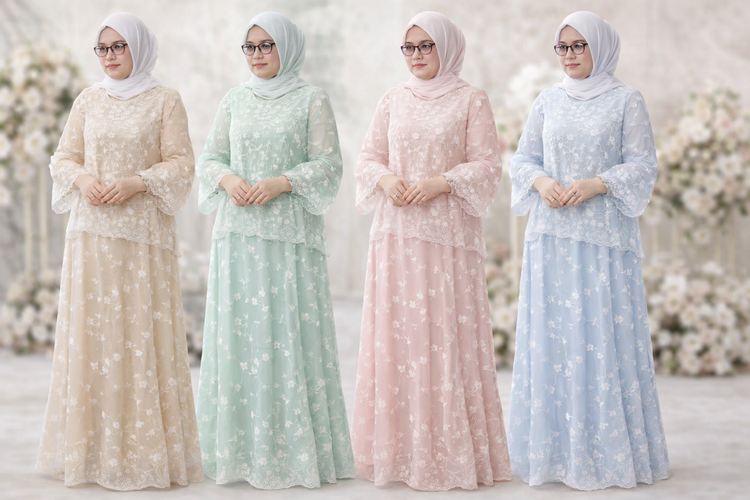 Tren lebaran 2026 gamis kebanggaan mertua