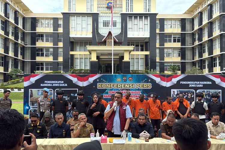 40 Kg Ganja dan Ratusan Gram Sabu Diamankan, Ini Cerita Ketegangan Penangkapan 7 Pelakunya