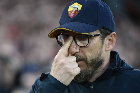 AS Roma Pecat Eusebio Di Francesco dari Kursi Pelatih