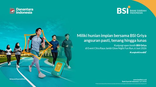 Open Booth BSI Griya Fun Run Glow Night CRJ 2026