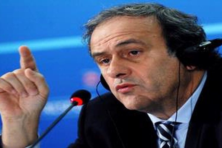 Presiden UEFA, Michel Platini.