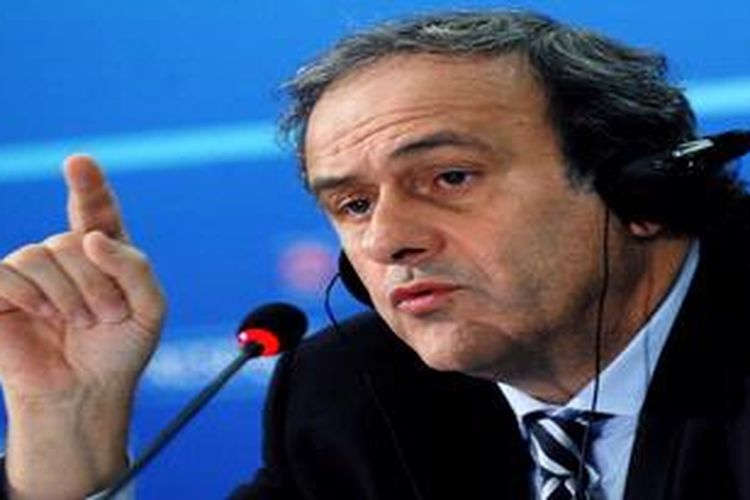 Legenda sepak bola Perancis sekaligus mantan Presiden UEFA, Michel Platini.