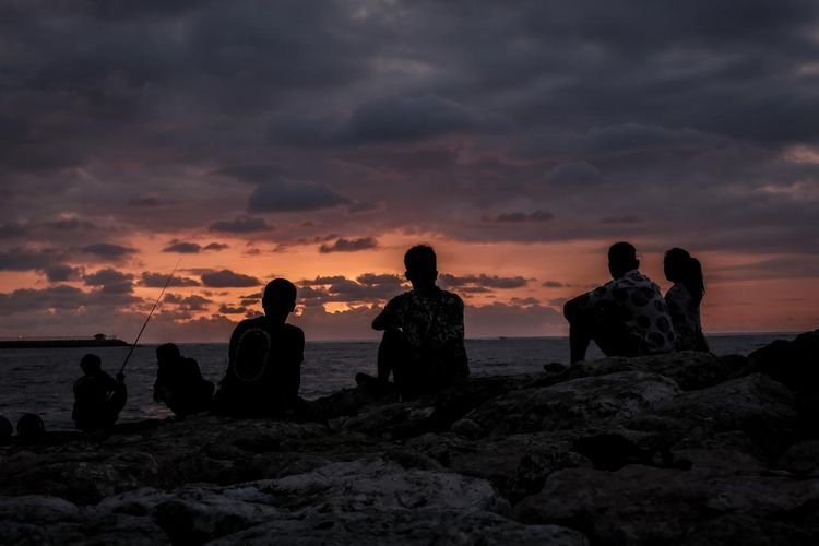 Ilustrasi Pantai Jerman di Bali. 