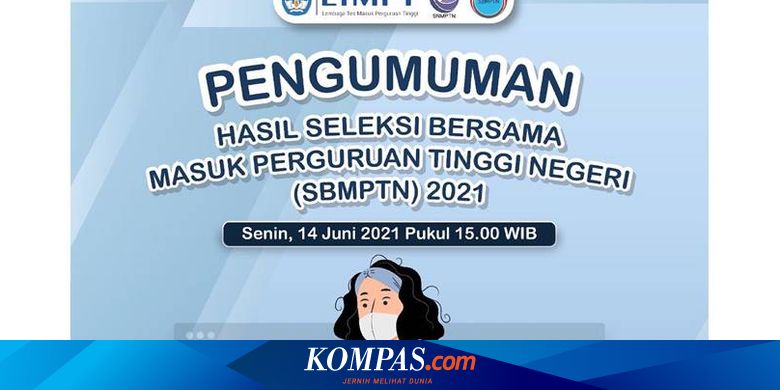 Hari Ini Pengumuman SBMPTN 2021, Simak Cara Cek dan Link-nya - Vimarsana News