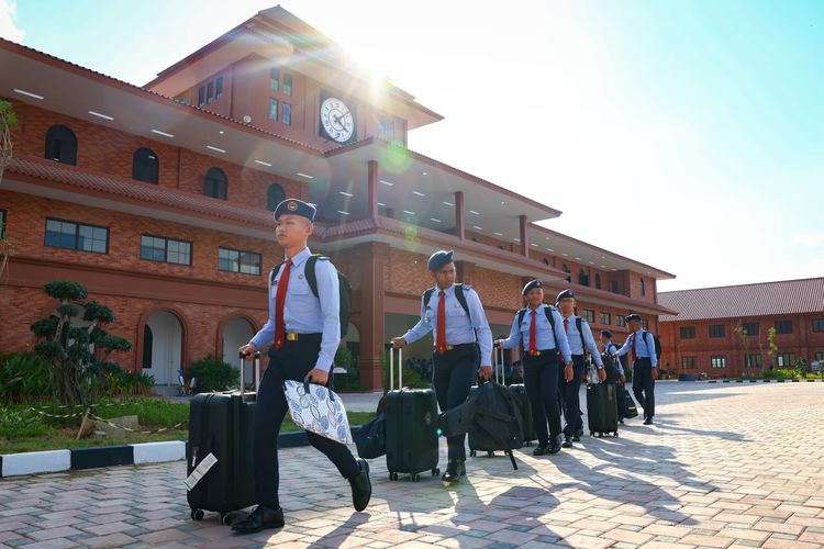 Sejarah Baru Dimulai, Angkatan Pertama Injakkan Kaki di SMA Taruna Nusantara IKN