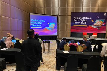 Ruang Buku Kominfo Bersama E-Perpus Gramedia Ajak Pemustaka Ikut Berbelanja Buku Digital