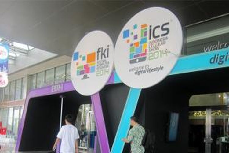 Pameran Indonesia Cellular Show 2014 dibuka pada Rabu (4/6/2014) di Jakarta Convention Center (JCC)