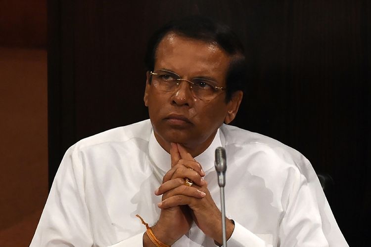 Presiden Sri Lanka Maithripala Sirisena.