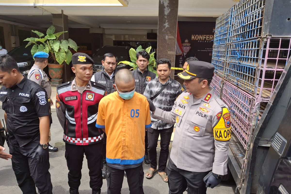 Oknum guru honorer di Lumajang ditangkap polisi karena mencuri pikap dan bermain judi online, Selasa (4/2/2025)