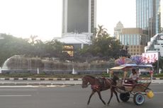 Air Patung Arjuna Wijaya Kembali Mancur