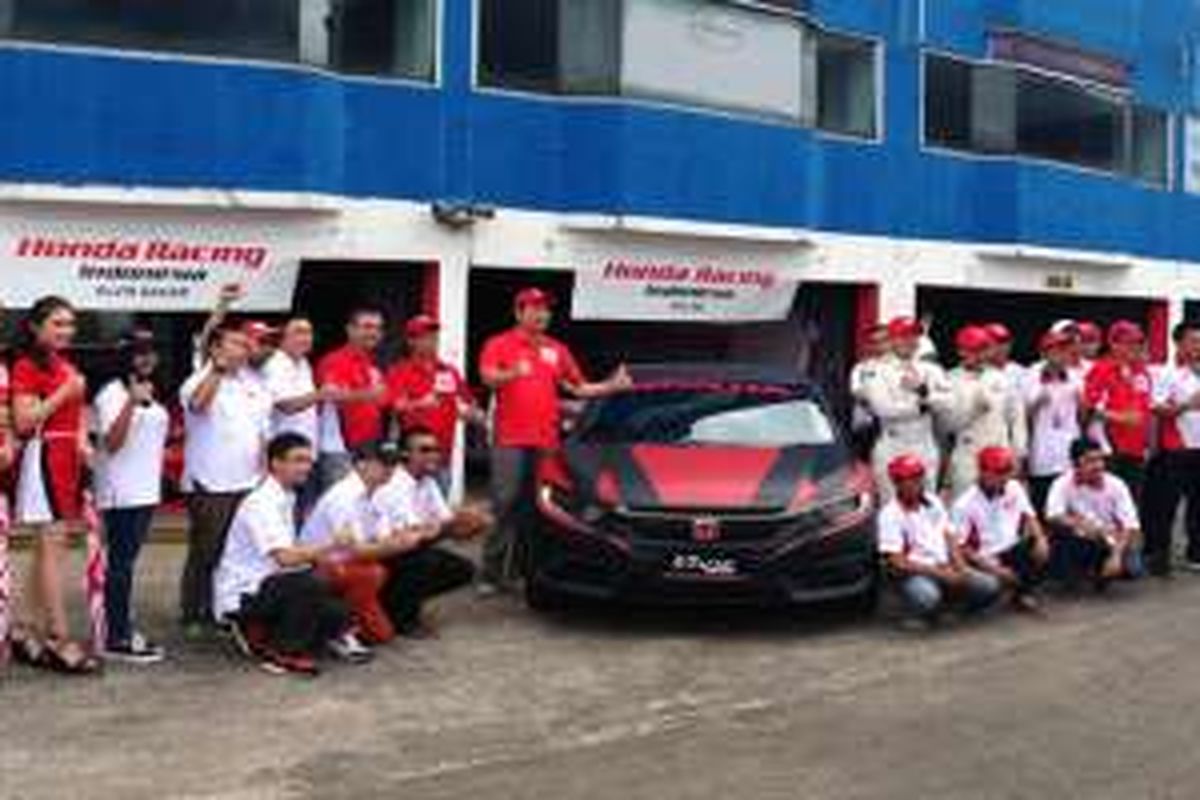 Tim Honda Racing Indonesia.