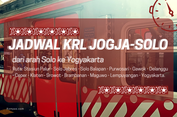 Jadwal KRL Jogja–Solo Hari Ini, Senin 3 November 2025