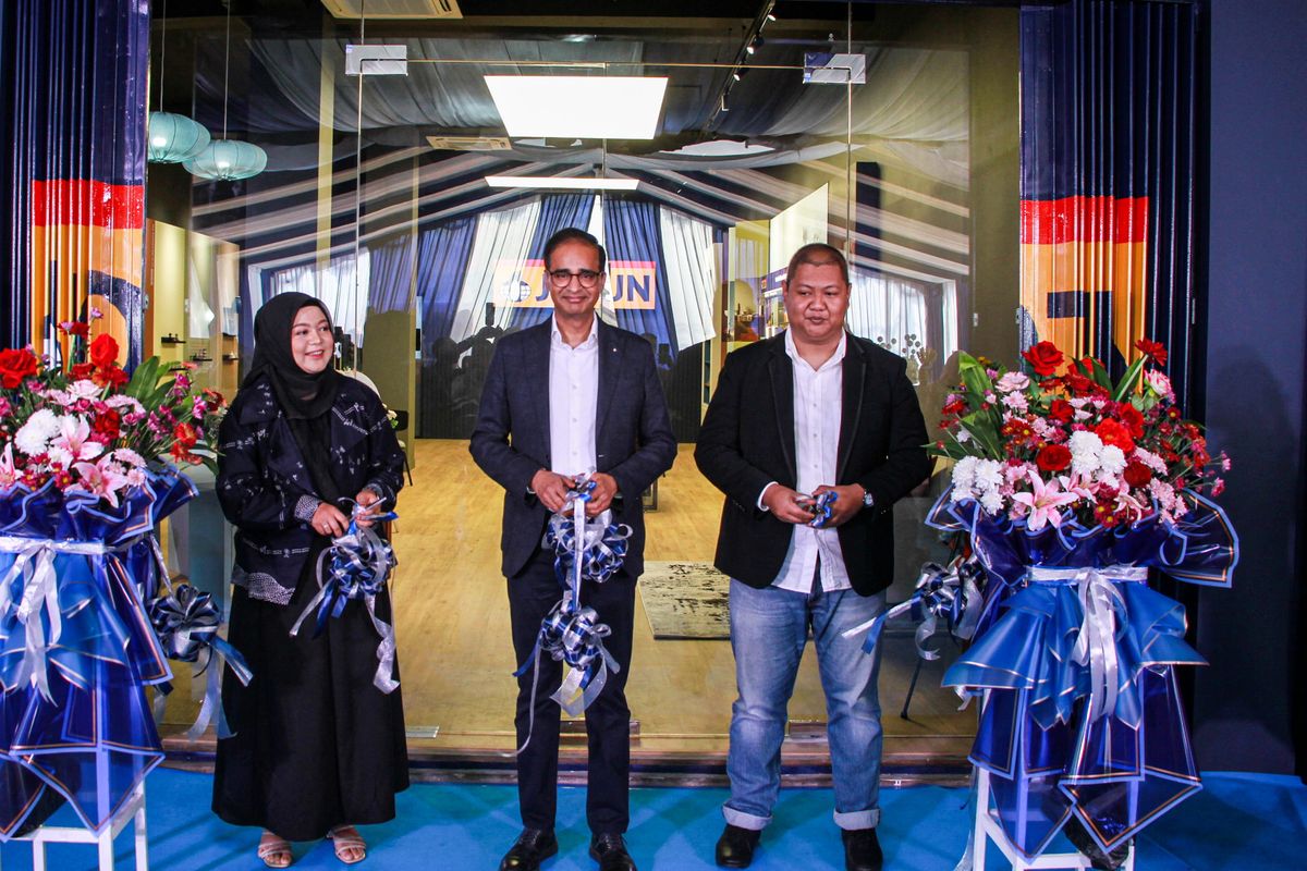 Ekonomi Kalteng Tumbuh 5,94 Persen, Produsen Cat Norwegia Buka Flagship Store