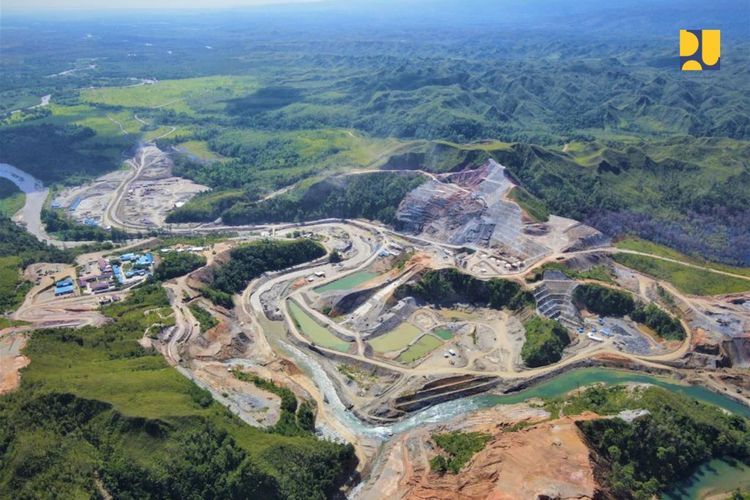 Bendungan Way Apu di Kabupaten Buru, Provinsi Maluku.