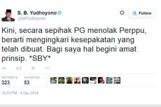 SBY: Menolak Perppu Pilkada, Partai Golkar Ingkari Kesepakatan