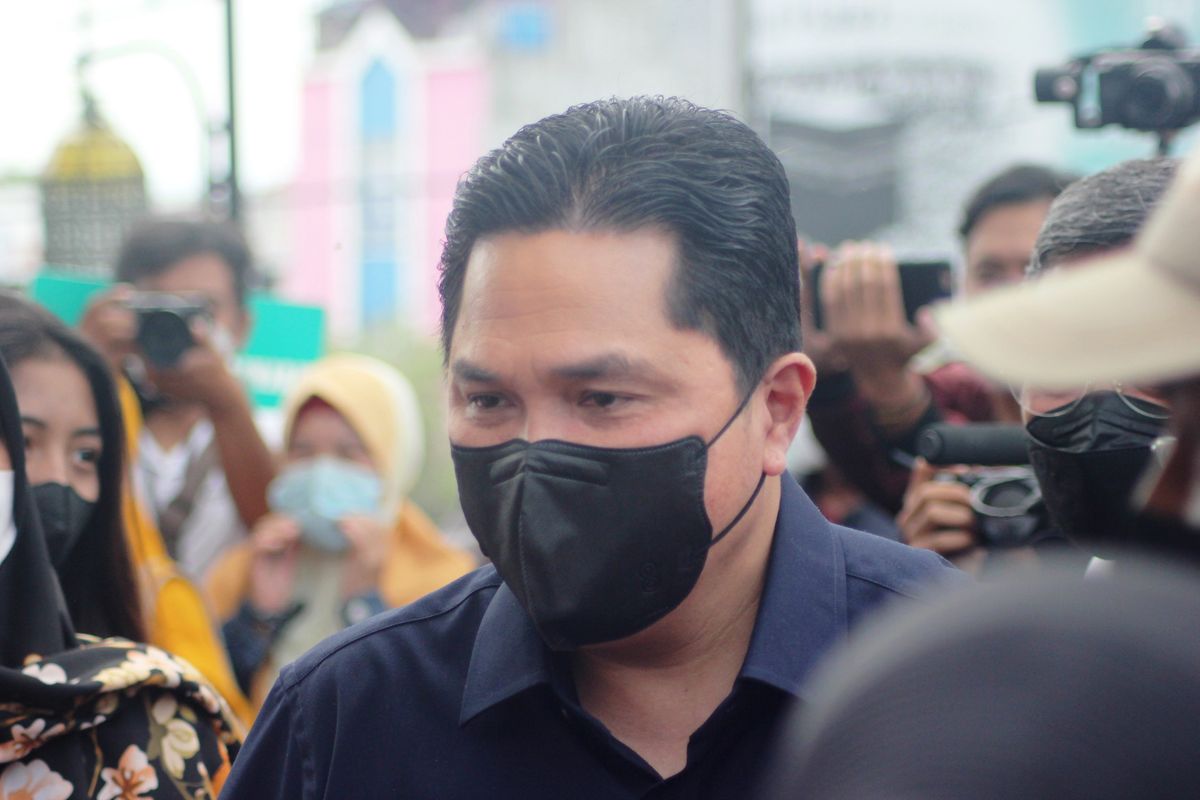 State-Owned Enterprises Minister Erick Thohir. 