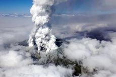 Gunung Ontake di Jepang Meletus, 7 Orang Hilang
