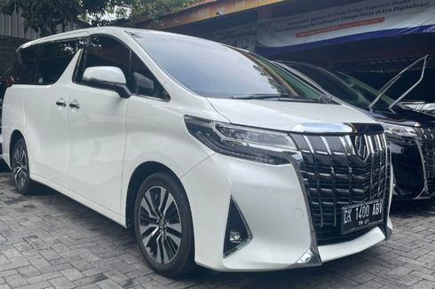 Harga Sewa Alphard untuk Mudik Lebaran, per Hari mulai Rp 2,6 Juta