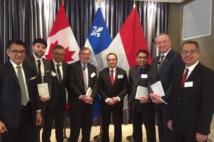  Duta Besar Indonesia untuk Kanada Dr. Teuku Faizasyah ketika membuka Forum Investasi Opportunities in the Renewable Energy Sector in Indonesia di Montreal, Kanada, pada 10 Mei 2017. Forum diselenggarakan bersama oleh Kedutaan Besar Republik Indonesia Ottawa dan Kementerian Ekonomi, Ilmu Pengetahuan dan Inovasi Provinsi Quebec.
