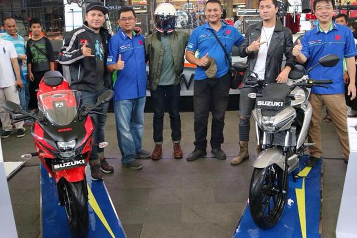 Suzuki GXS 150 sapa kota Bekasi dan Surabaya