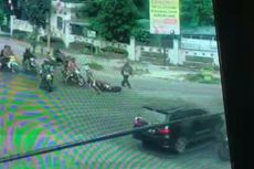 Pengendara Dibegal di Siang Hari, Motor Dibawa Kabur, Hanya Jadi Tontonan Warga