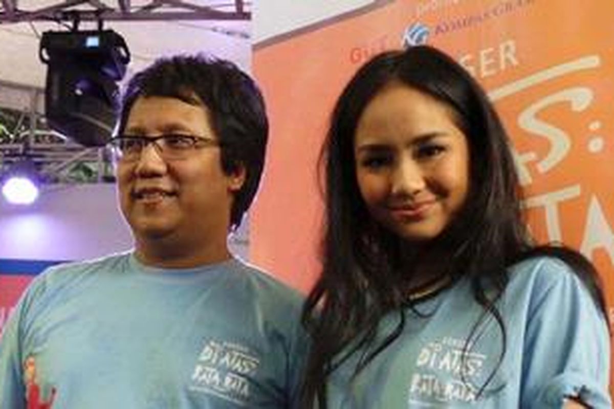 Erwin Gutawa bersama putrinya, Gita Gutawa