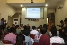 Survei Indikator: Jokowi-Ma’ruf Amin 54,9 Persen, Prabowo-Sandiaga 34,8 Persen