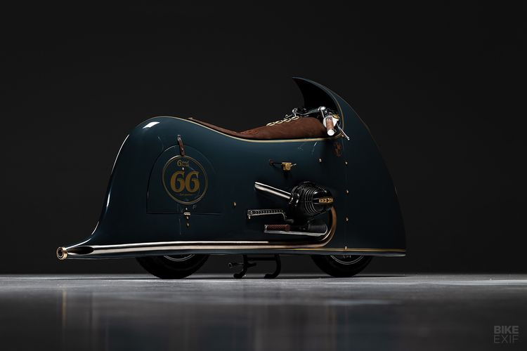 BMW R100 bergaya Art Deco