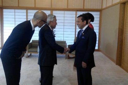 Bertemu Ketua DPR, Kaisar Jepang Tanya Kabar Jokowi