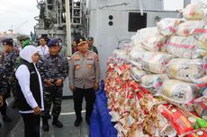 KRI Malahayati Berlayar ke Pulau Masalembu, Angkut 15 Ton Beras hingga 300 Tabung Elpiji