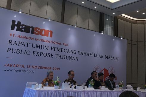 Tak Dapat Pinjaman Bank, Hanson Kesulitan Beli Lahan Baru