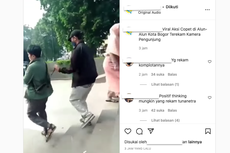 Viral, Video Aksi Copet Terekam Kamera Pengunjung di Alun-alun Kota Bogor